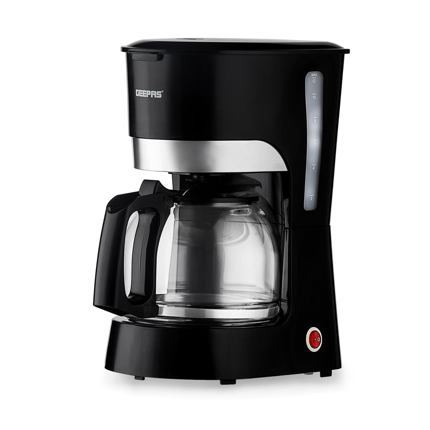 Geepas-Coffee Maker, 1.5L Filter Coffee Machine, GCM6103 | High Temperature Glass Carafe | Keep War…