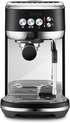 Sage - The Bambino Plus - Compact Coffee Machine with Automatic Milk Frother, Black Truffle - UAE V…