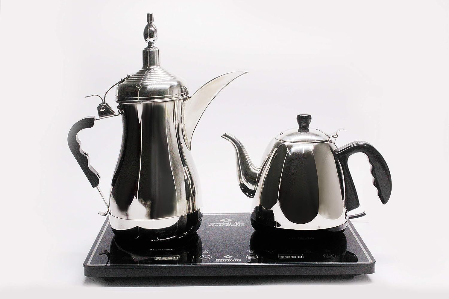 Gulf Dalla Arabic Coffee Maker with Accessories – 1000+600 ml Capacity, Traditional Design, Efficie…