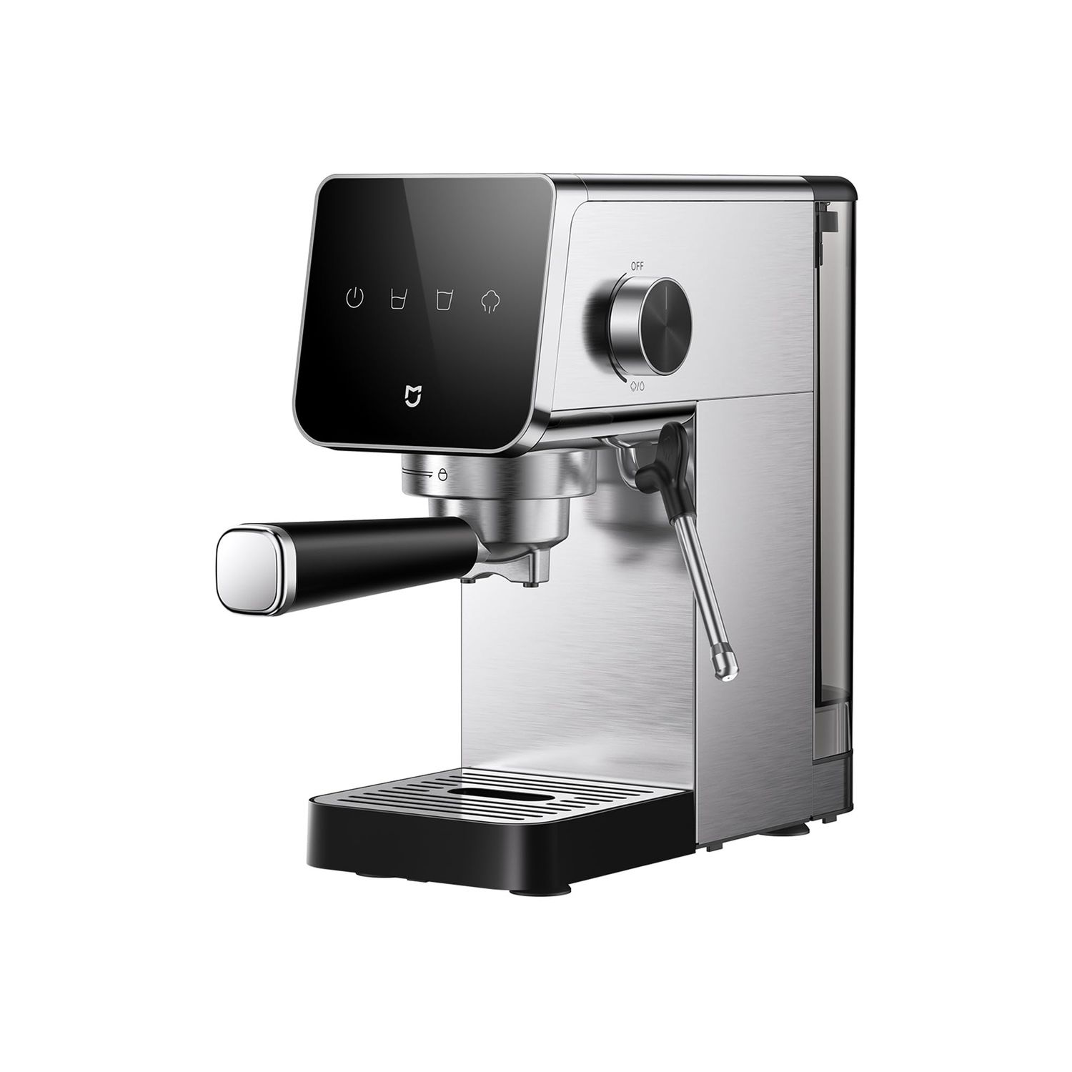 XIAOMI Mijia Semi-automatic Espresso Machine UK with Touch Panel, Milk Frother, Stainless Steel Bod…