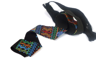 Vintage Mayan Belt - Vintage Mayan Belt -