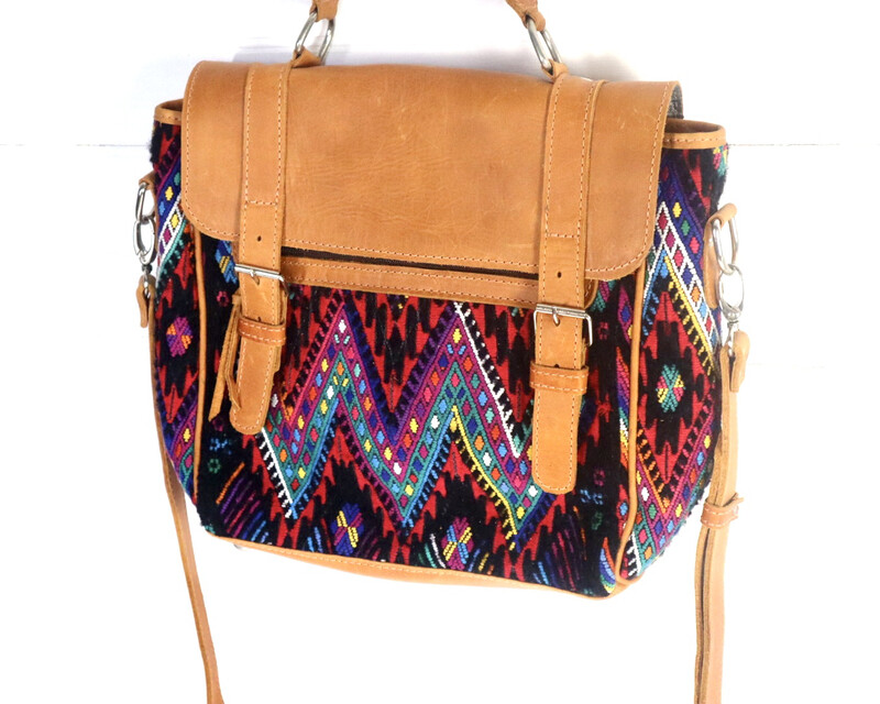 Artisan Mayan Messenger Bag - No. 11 Artisan Mayan Messenger Bag - No. 11
