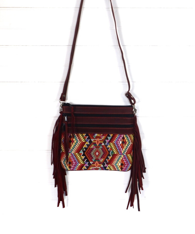 Mayan Fringe Cross Body Bag - No. 2 Mayan Fringe Cross Body Bag - No. 2