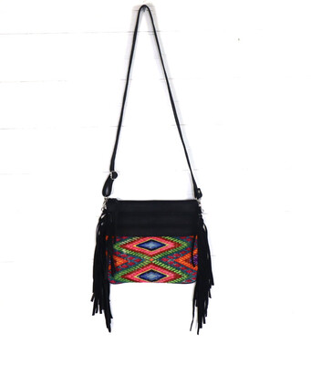 Mayan Fringe Cross Body Bag - No. 3 Mayan Fringe Cross Body Bag - No. 3