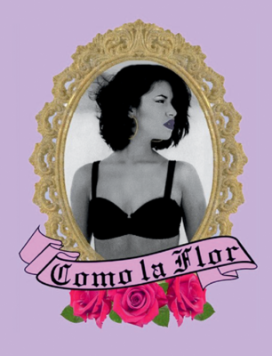 COMO LA FLOR Selena Inspired Waterproof Sticker COMO LA FLOR Selena Inspired Waterproof Sticker