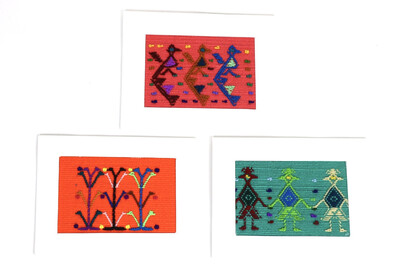 Mayan Greeting Cards - Set of 3 Mayan Greeting Cards - Set of 3