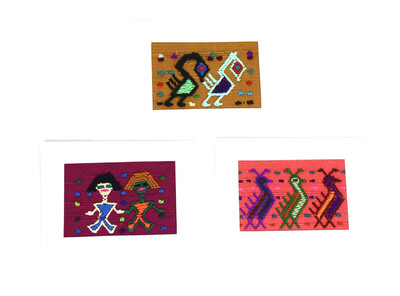 Mayan Greeting Cards - Set of 3 Mayan Greeting Cards - Set of 3