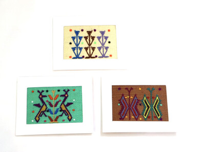 Mayan Greeting Cards - Set of 3 Mayan Greeting Cards - Set of 3