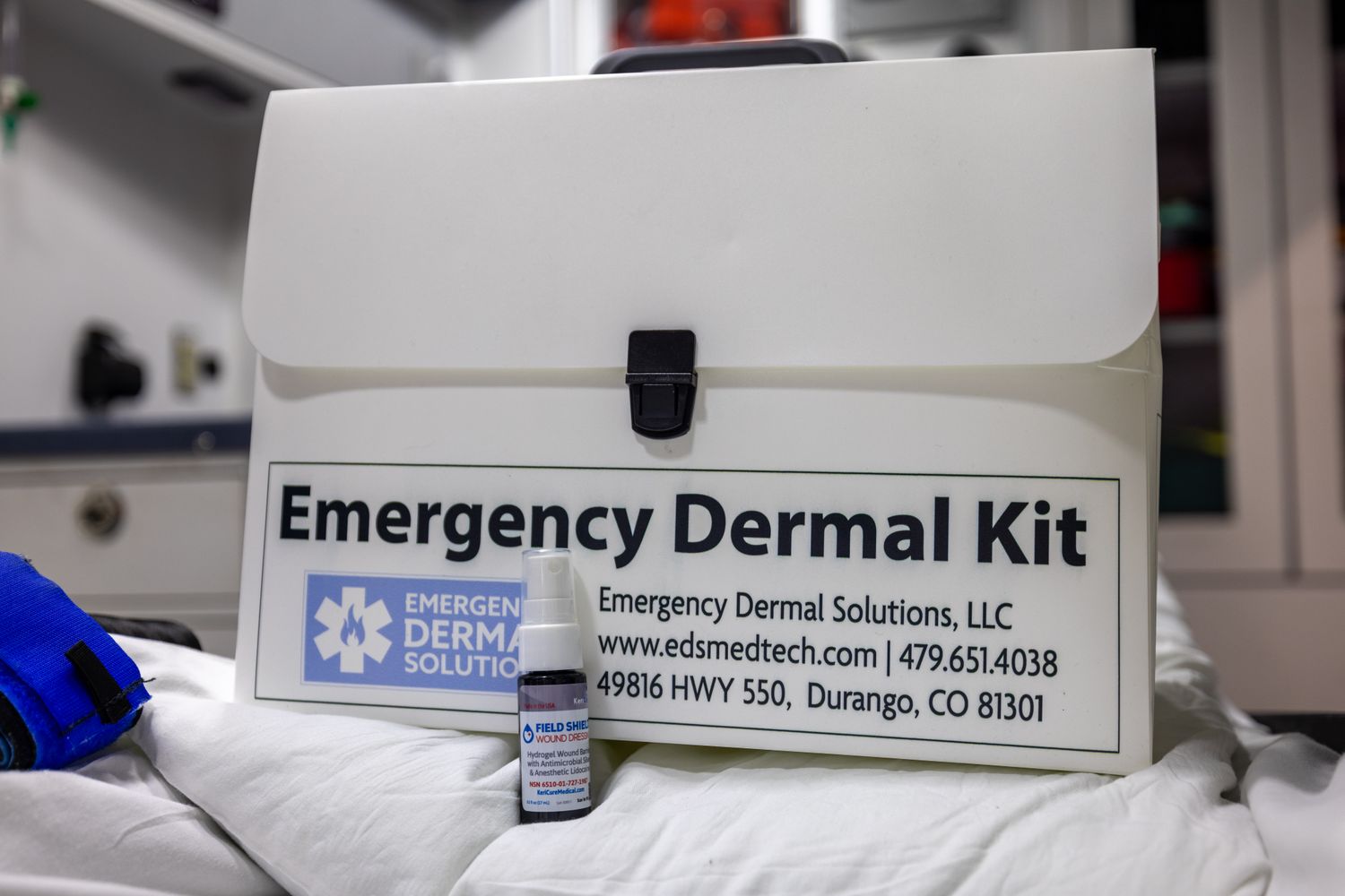 Emergency Dermal Kit w/ Kericure Field Shield