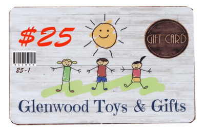 Glenwood Toys $25 Gift Card