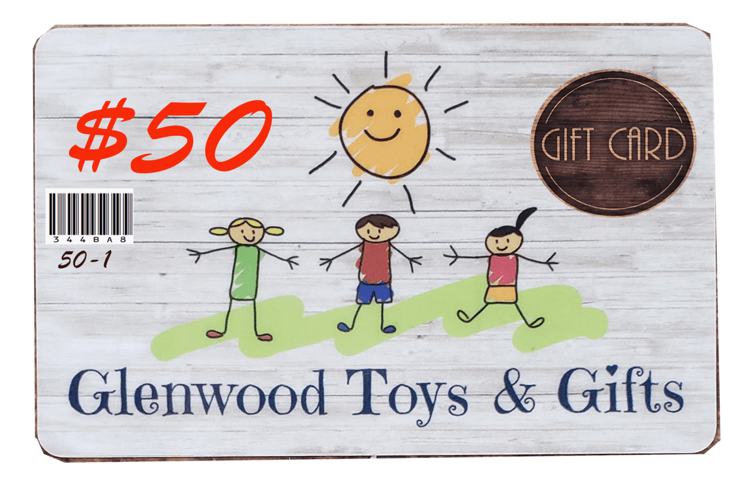 Glenwood Toys $50 Gift Card