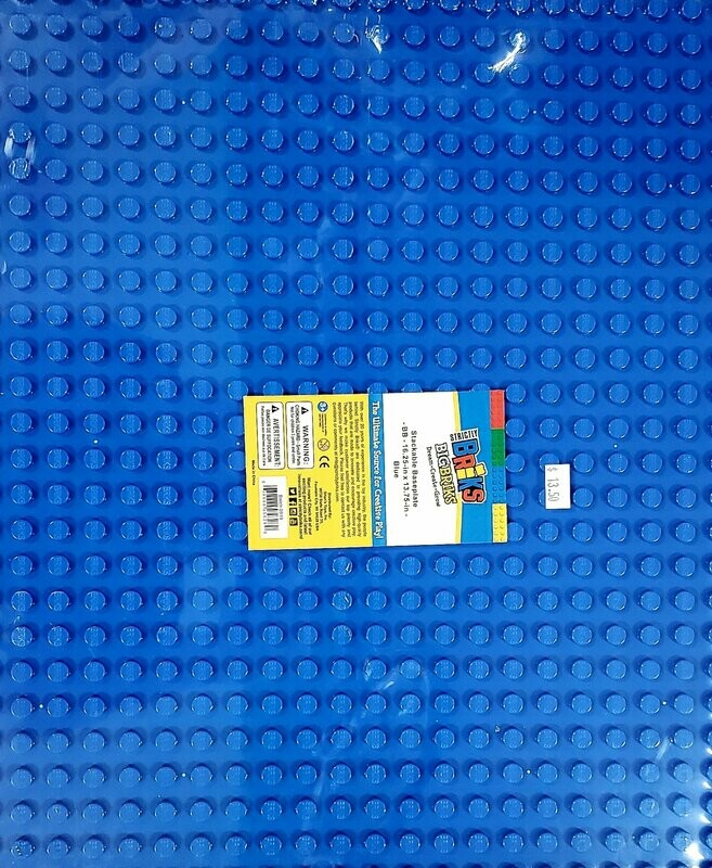 Strictly  Briks Big Bricks Stackable Baseplate 16.25" x 13.75"