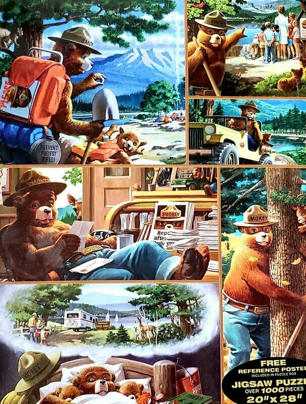 Smokey Bear 1000+ Piece Puzzle