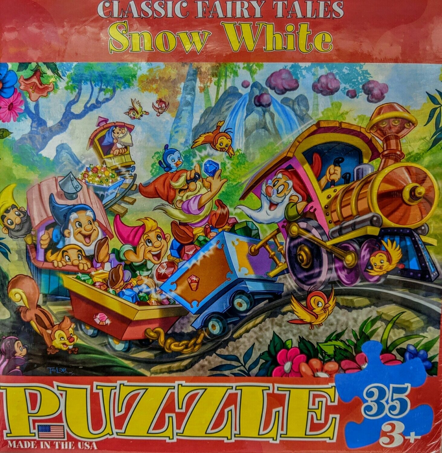 Snow White Kids Puzzle - 35 pcs