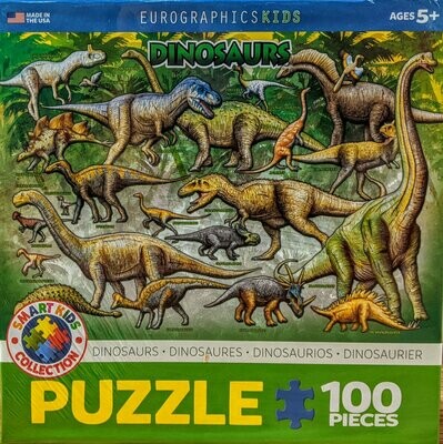 Dinosaurs Kids Puzzle - 100 pcs