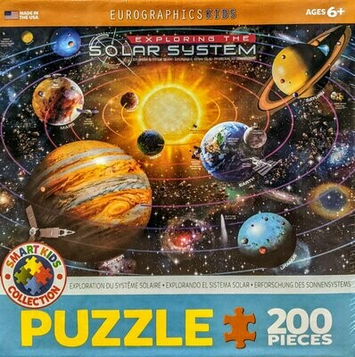 Solar System Kids Puzzle - 200 pcs