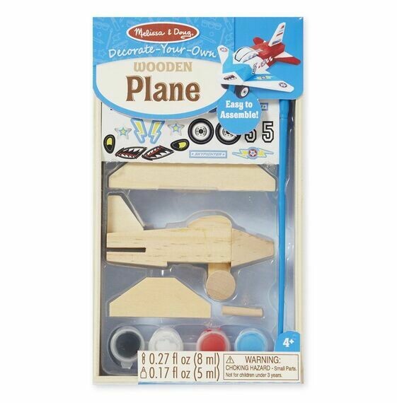 Created By Me! Plane Wooden Craft Kit