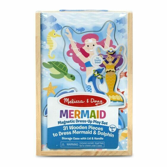 Mermaid Magnetic Dress-up Doll