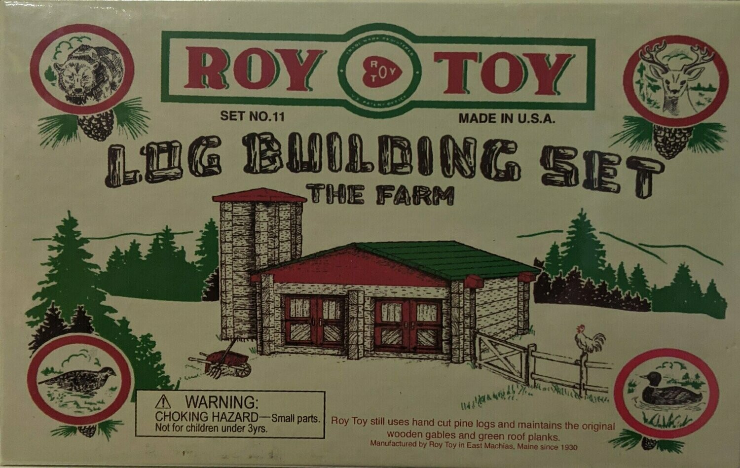 Log Building Set - The Farm