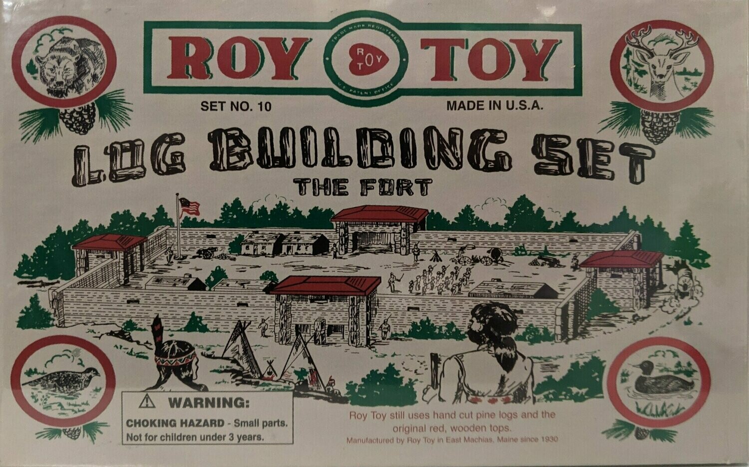 Log Building Set - The Fort