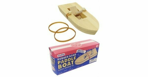 Rubber Band Paddle Boat