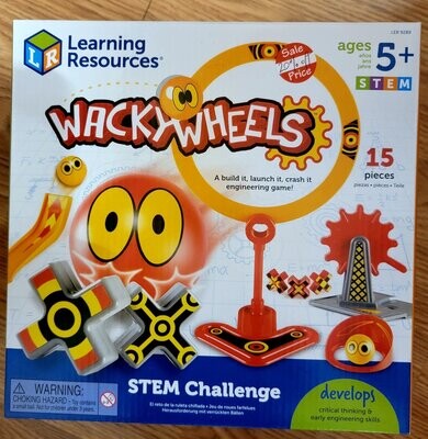 Learning Resources wacky wheels Stem Challenge