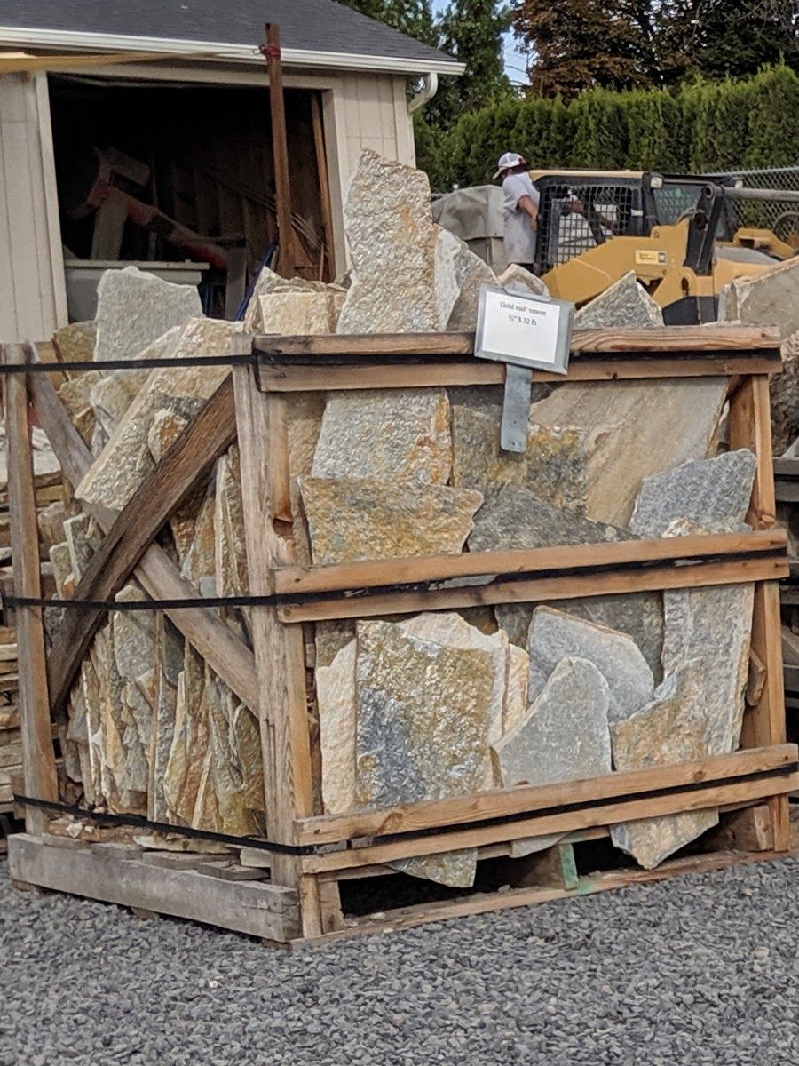 Flagstone-Lb, Colour: Gold Rush, Size: 3/4 Minus Veneer