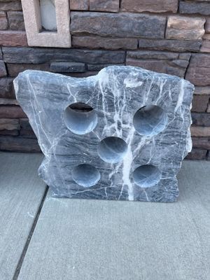 Wine Rack Champagne marble 5hole