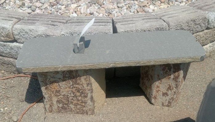 Basalt bench 4ft Thermal top