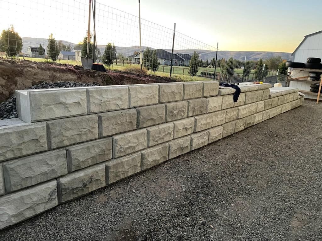 World Blocks, Colour: Gray/Natural, Profile: 3 Across