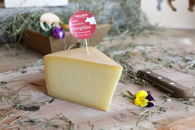Bio-Bergkäse aus Rohmilch, 3 Monate gereift - Kaslab´n Nockberge