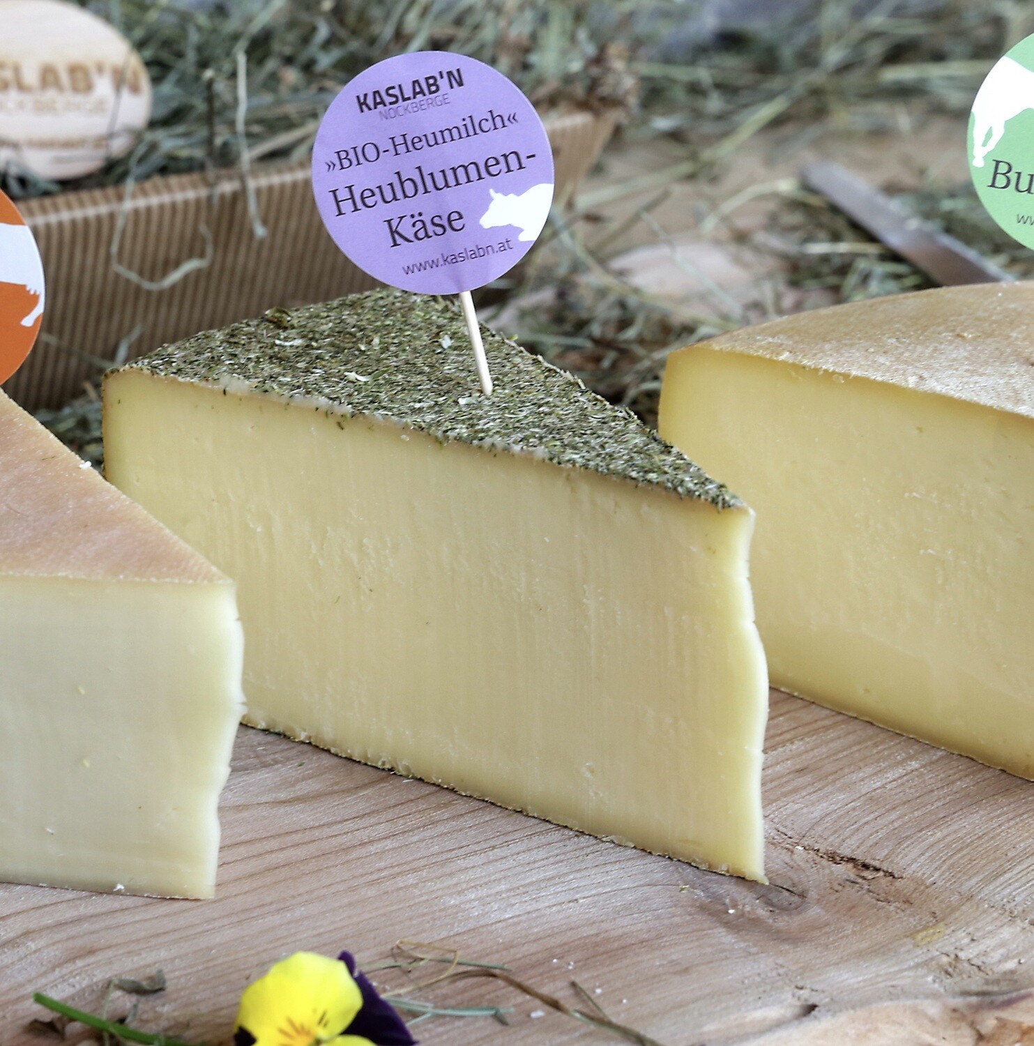 Bio-Heumilch Heublumenkäse - Kaslab´n Nockberge
