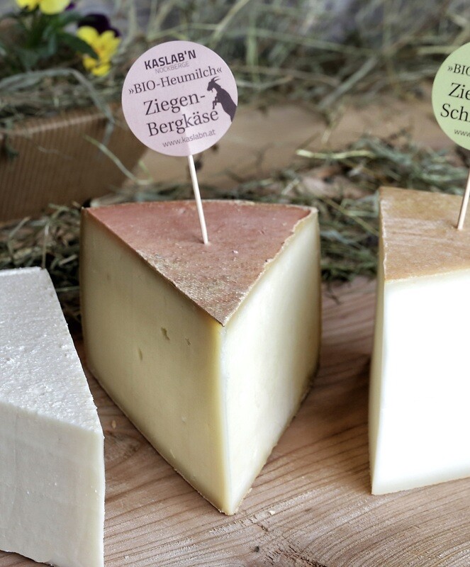 Bio-Ziegenbergkäse aus Rohmilch - Kaslab´n Nockberge