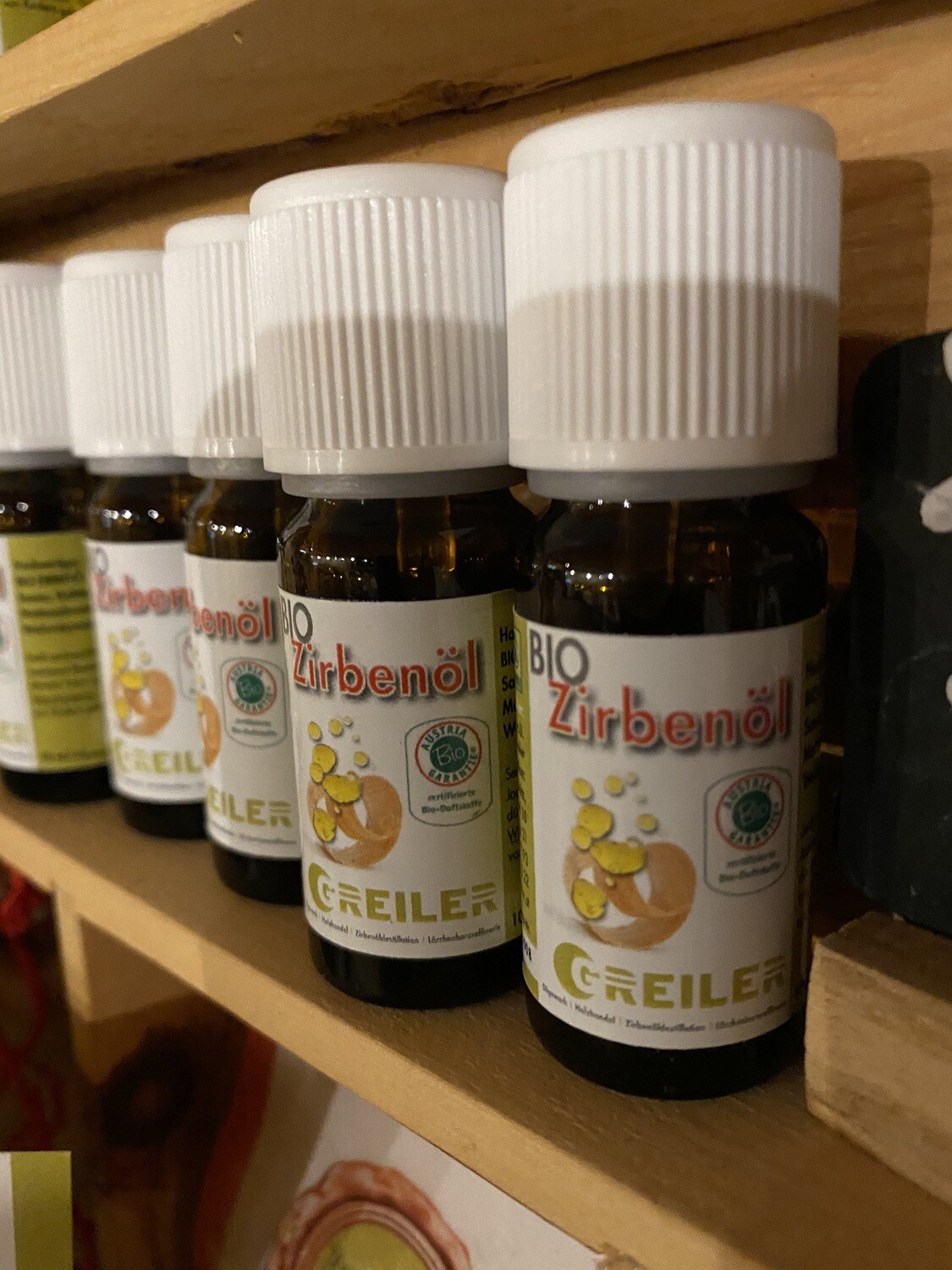 Zirbenöl vom Sägewerk Greiler