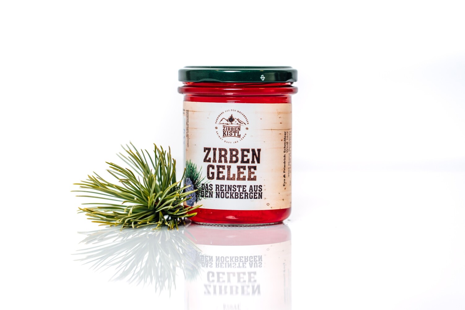 Zirbenkistl Zirbengelee