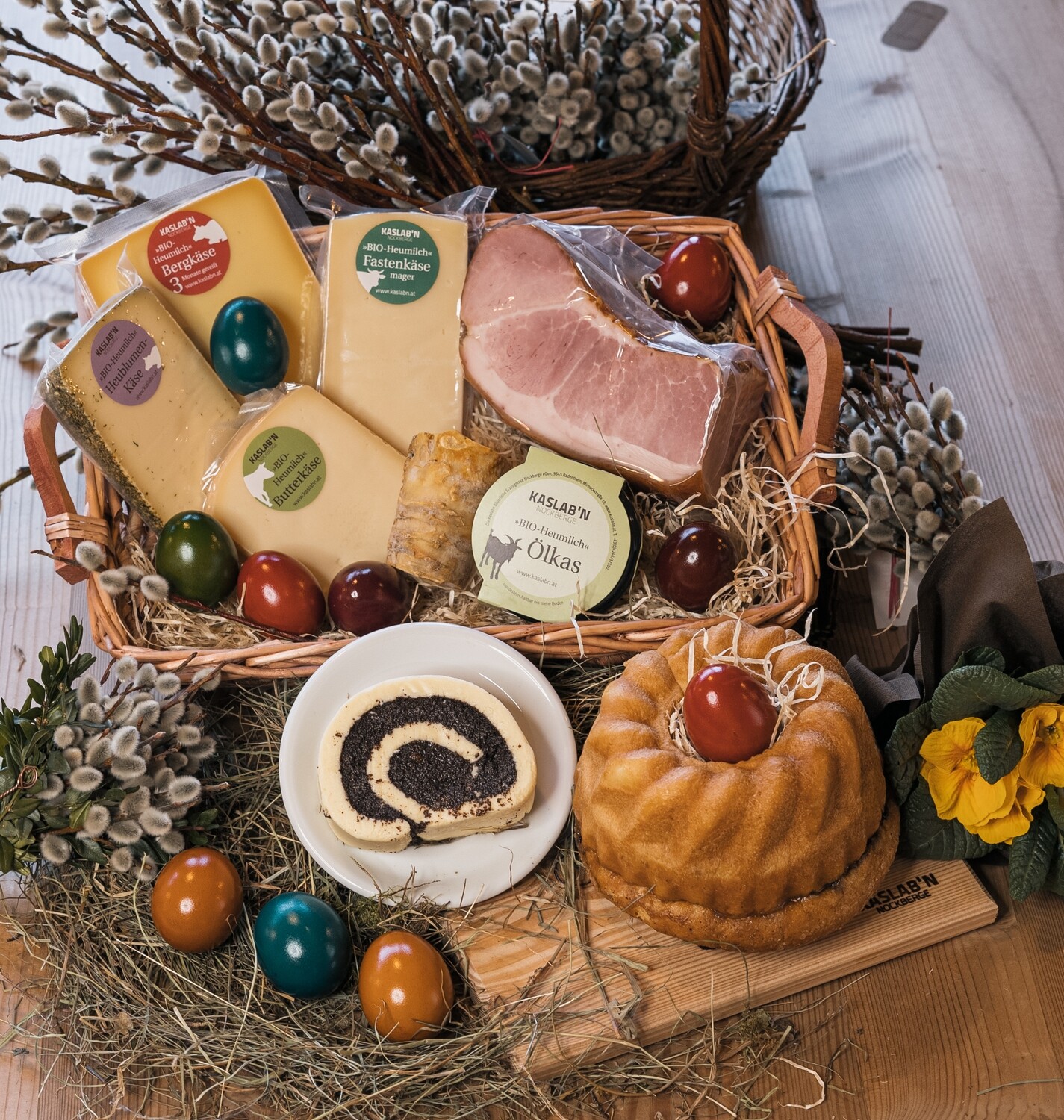 Kärntner Osterkorb mit Reindling