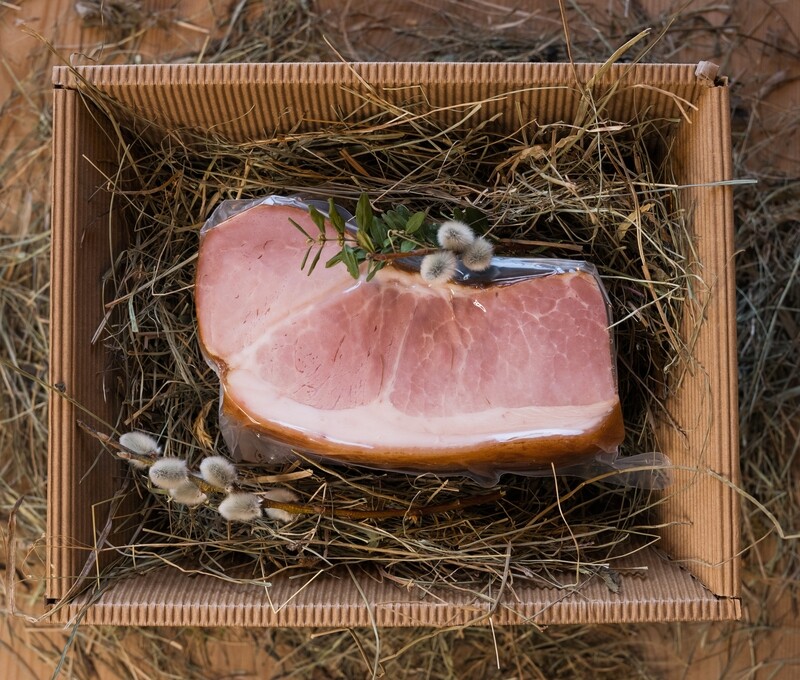 Osterschinken gekocht vom Nockfleisch