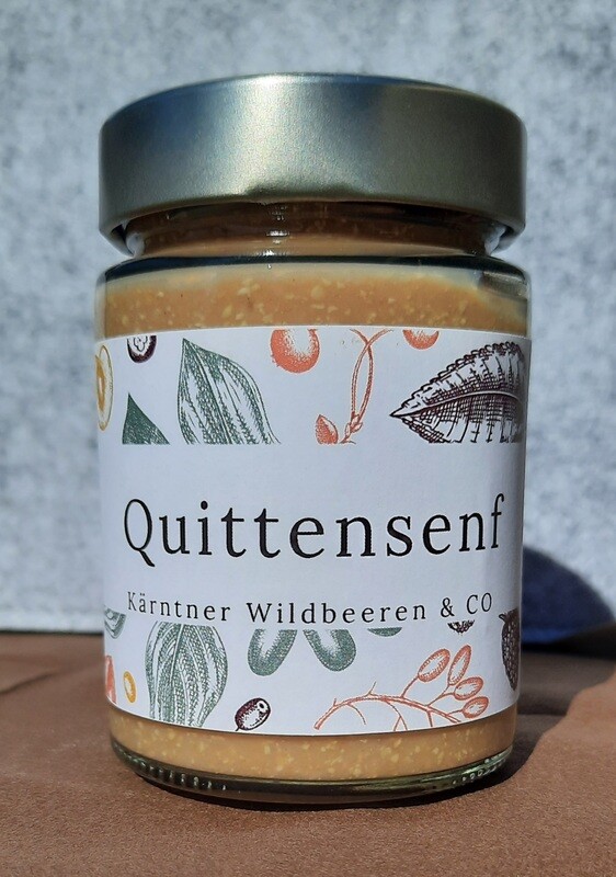 Quittensenf - Kärntner Wildbeeren &amp; Co