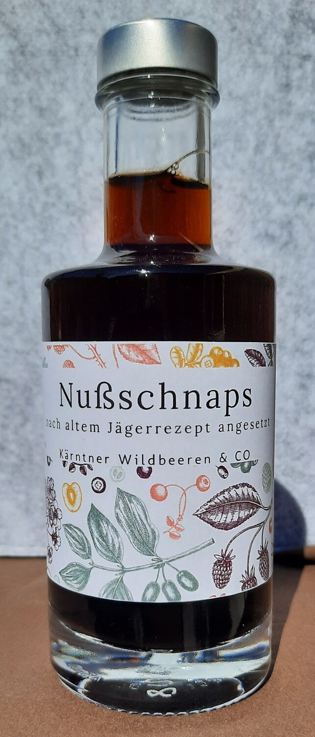 Nußschnaps - Kärntner Wildbeeren &amp; Co