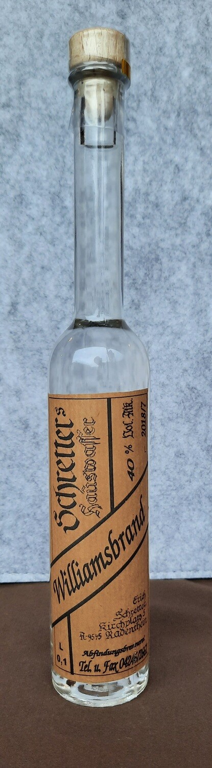 Schretter´s Williamsbrand 0,1l