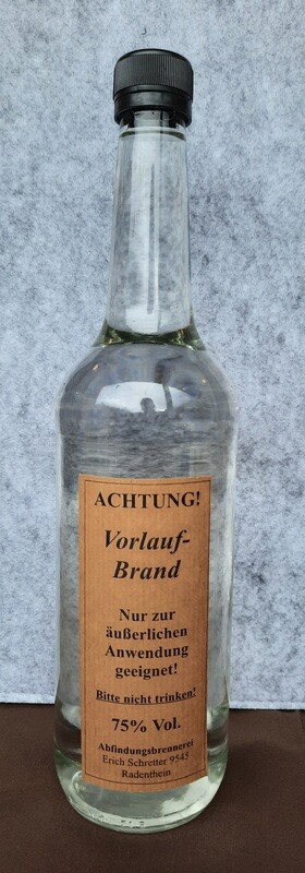Schretter´s Vorlaufbrand 0,7l