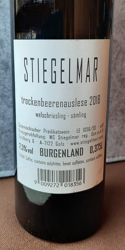 Stieglmar Trockenbeerenauslese 0,375l
