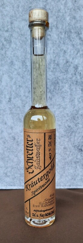 Schretter´s Kräutergold 0,1l