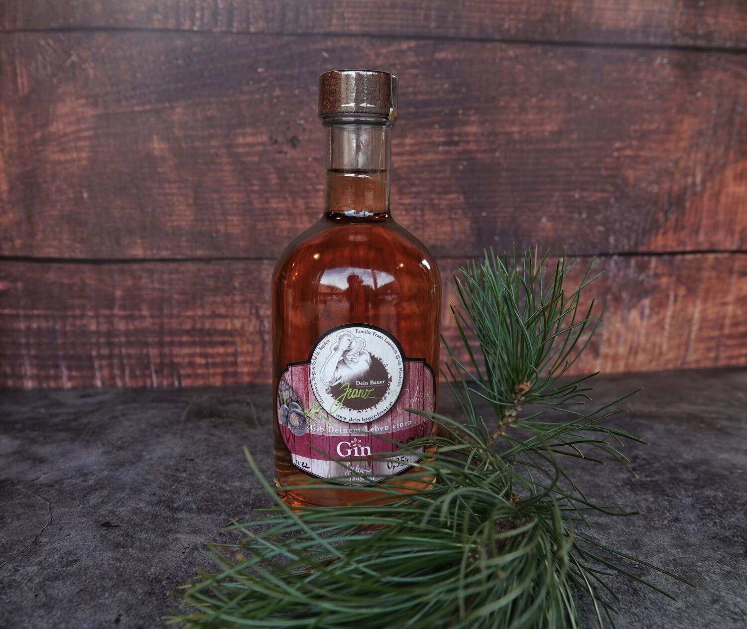 Zirben Gin - Dein Bauer Franz Lauritsch