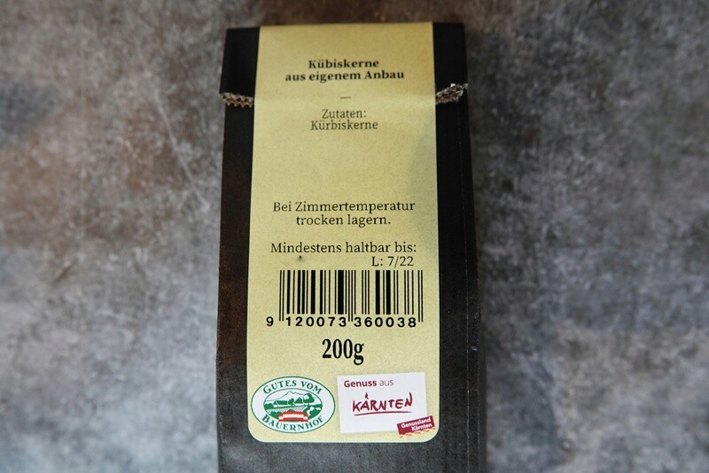 Kürbis Knabberkerne Natur - Knappengut