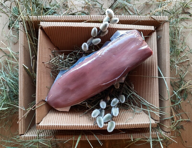 Rindszunge gekocht vom Nockfleisch