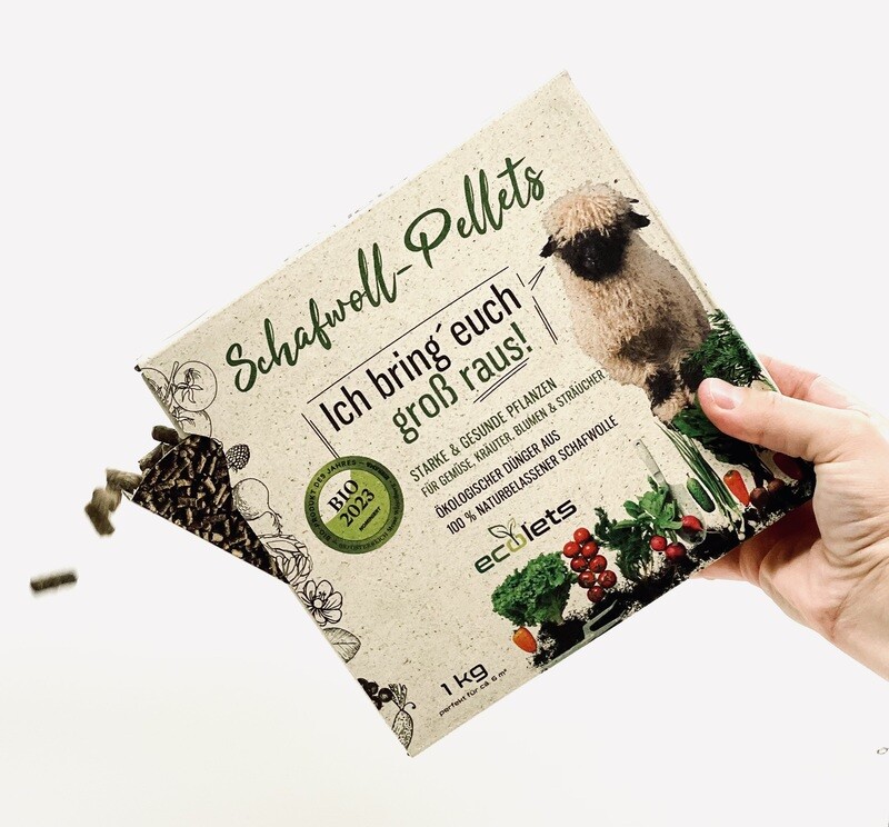 Bio Schafwoll-Pellets von ecolets
