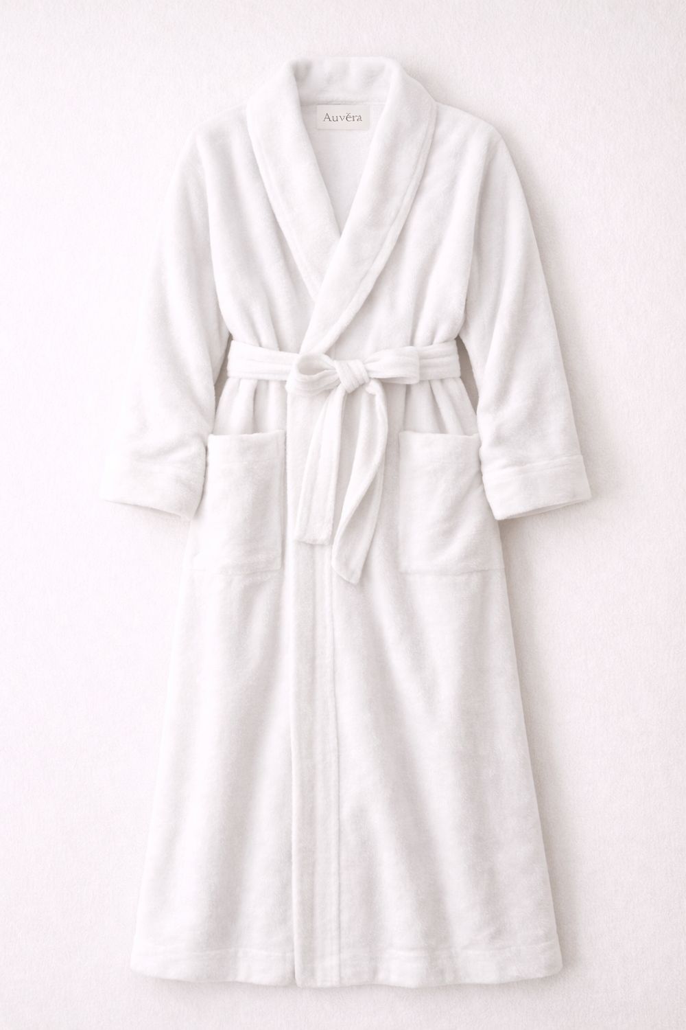 The Vale Robe - White