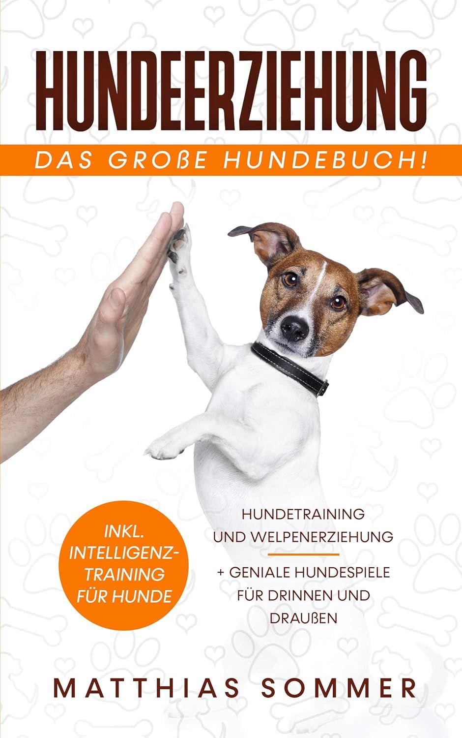 HUNDEERZIEHUNG - Das große Hundebuch: Hundetraining und Welpenerziehung inkl. Intelligenztraining für Hunde + geniale Hundespiele für Drinnen und Draußen (German Edition)
