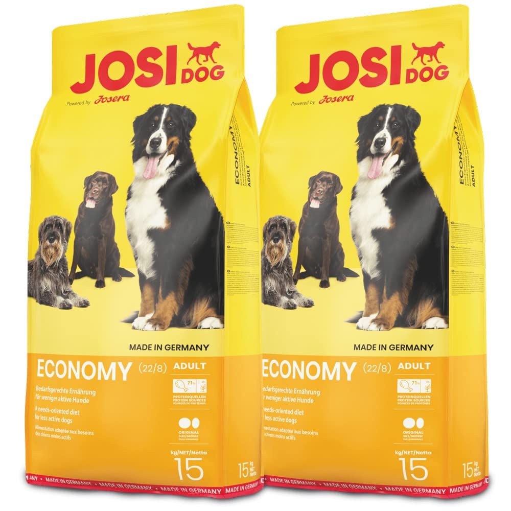 Josera JosiDog Economy Dry Dog Food, 2 x 15 kg